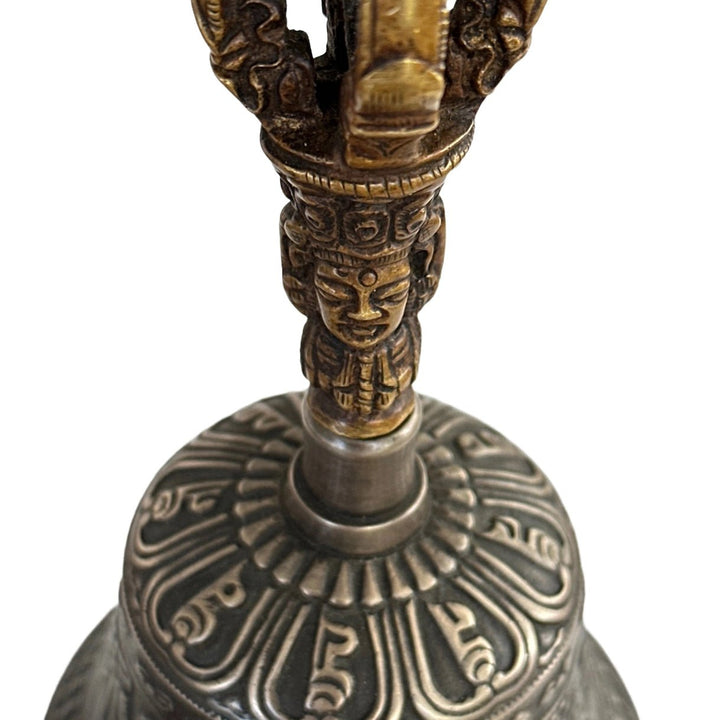 Set vajra e ghanta in bronzo