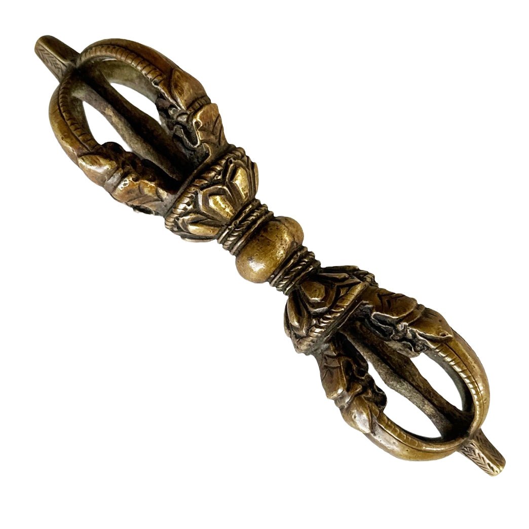 Set vajra e ghanta in bronzo