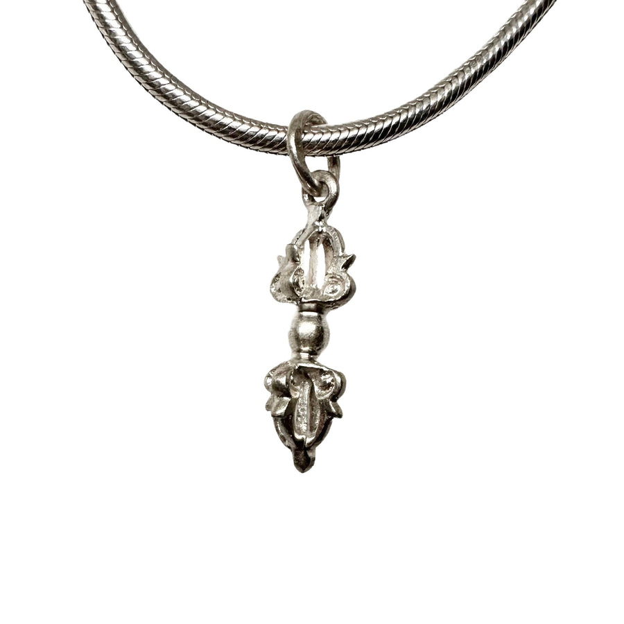 Vajra/Dorje-Anhänger aus Silber - Atelier Tibet