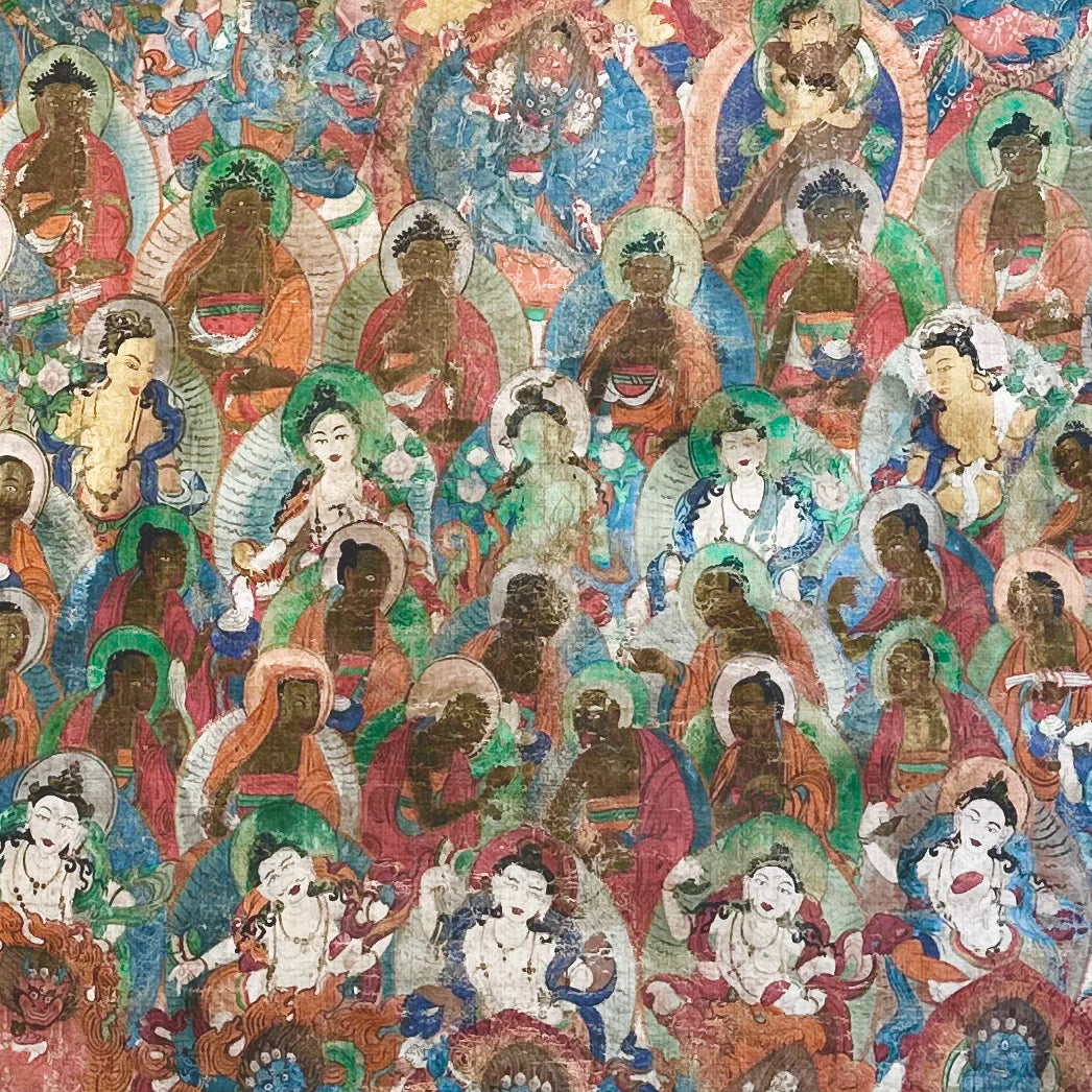 Handgemalte Thangkas