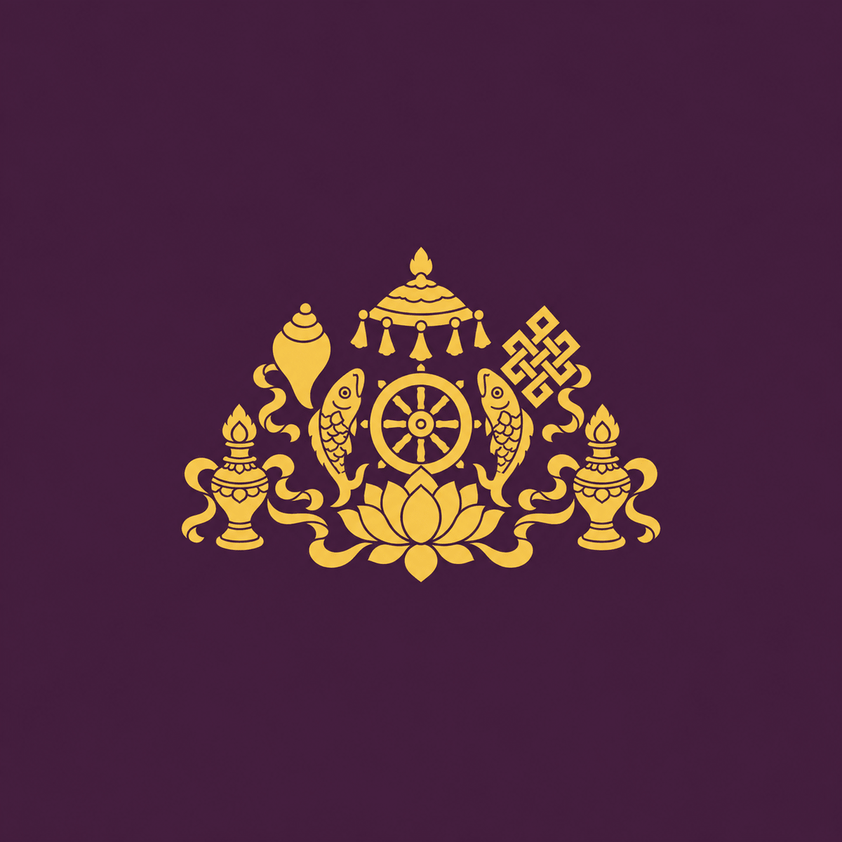 Buddhistische Symbole - Atelier Tibet
