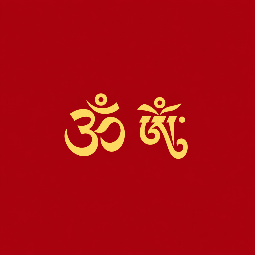 OM ॐ ཨོཾ - Atelier Tibet