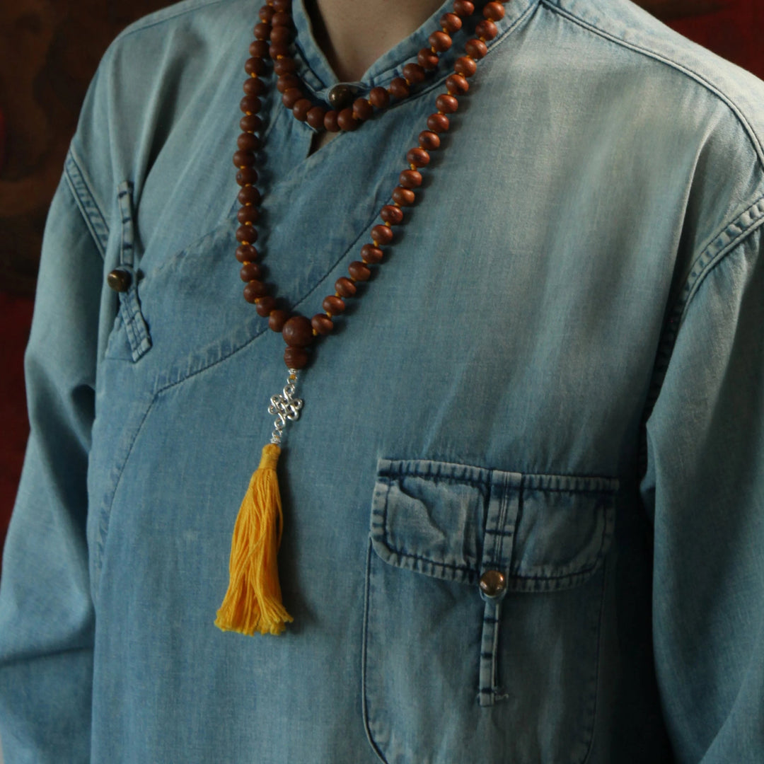 Malas mit Anhängern und Quasten - Atelier Tibet