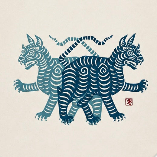 Tote Bag – Doppelter Tiger · Studio Losel