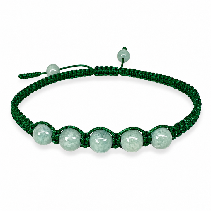 Handgeknüpftes Jade-Armband