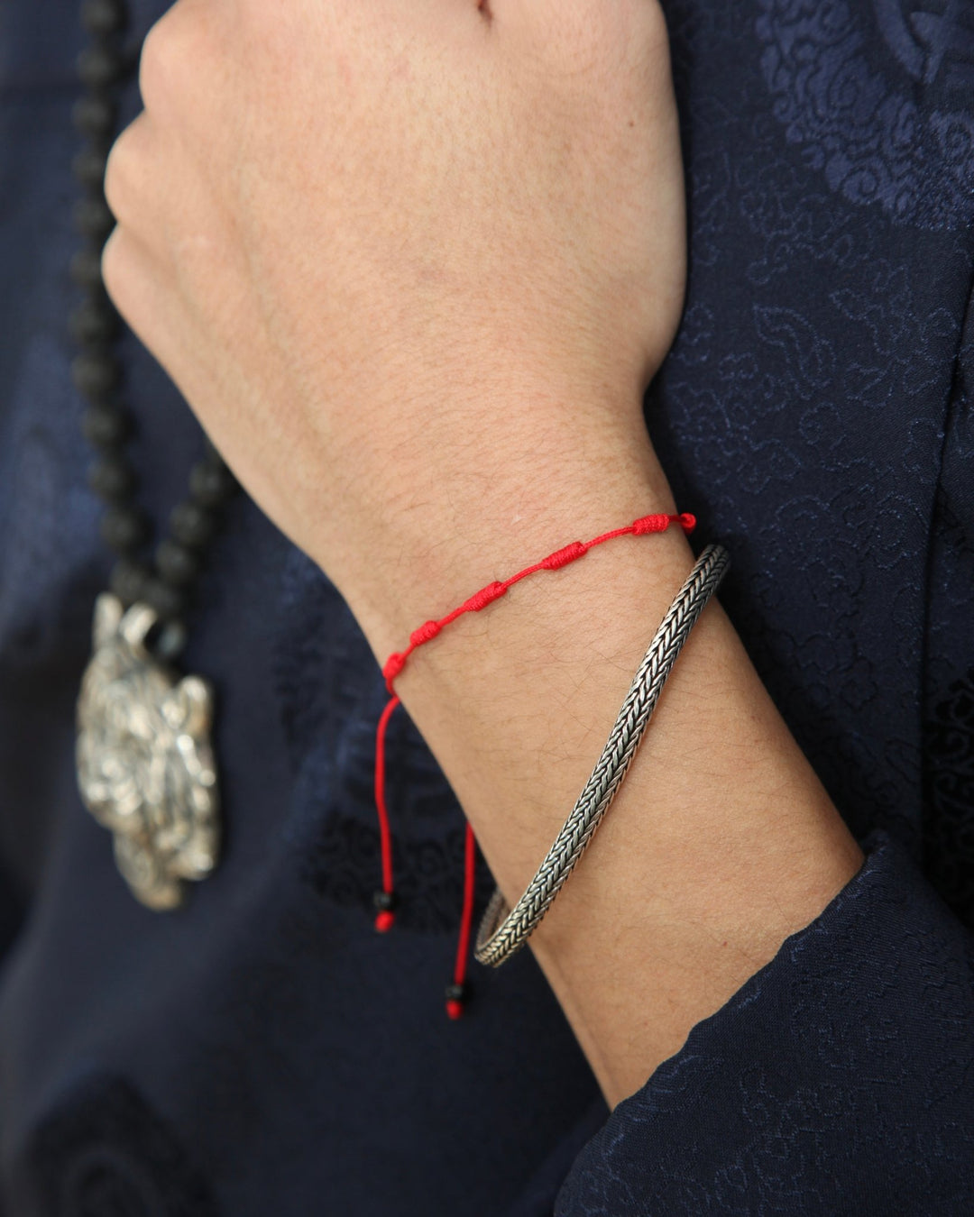 7 Knoten Glücks - Armband - Atelier Tibet