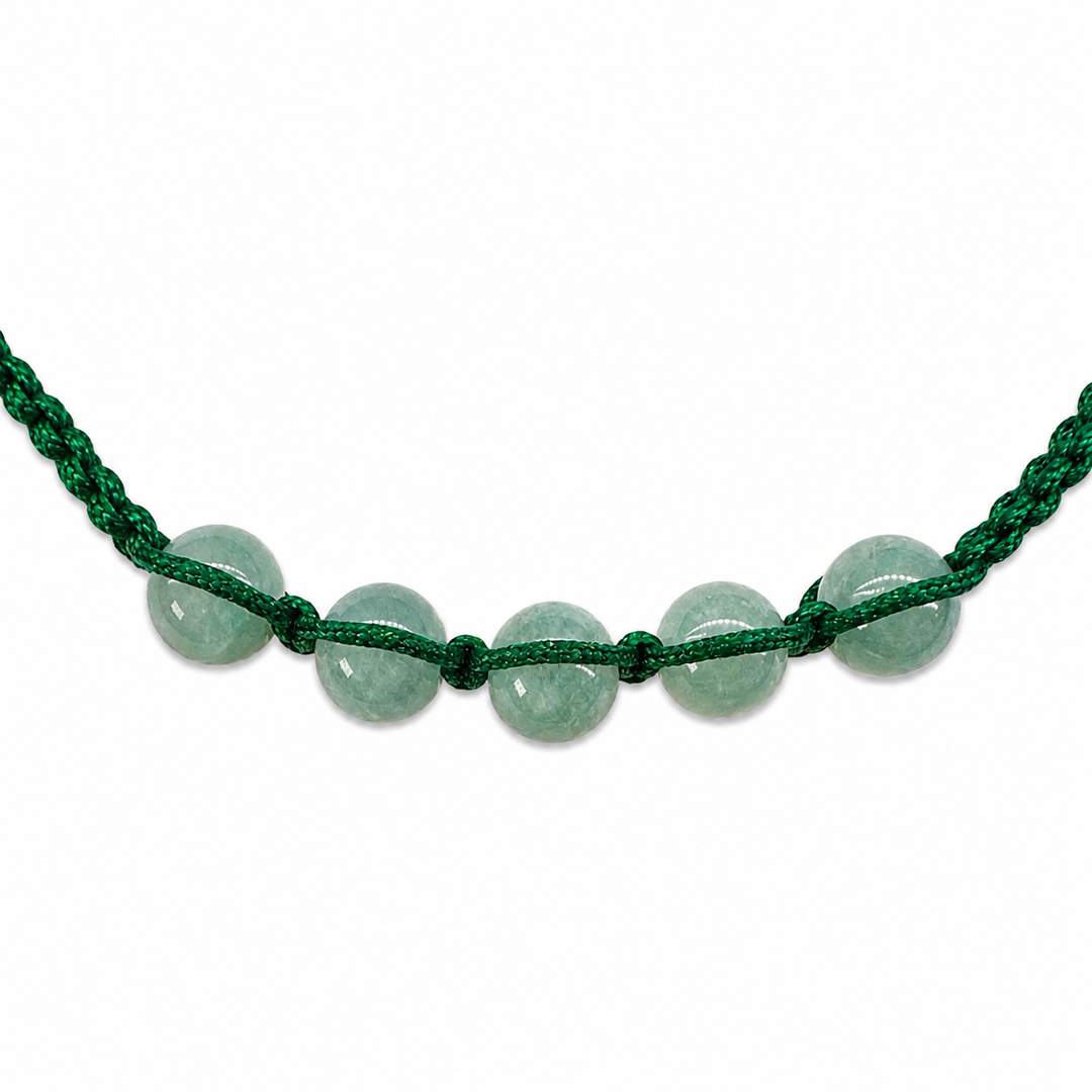 Handgeknüpftes Jade-Armband