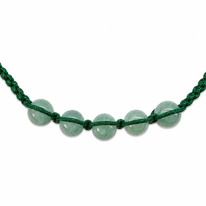 Handgeknüpftes Jade-Armband