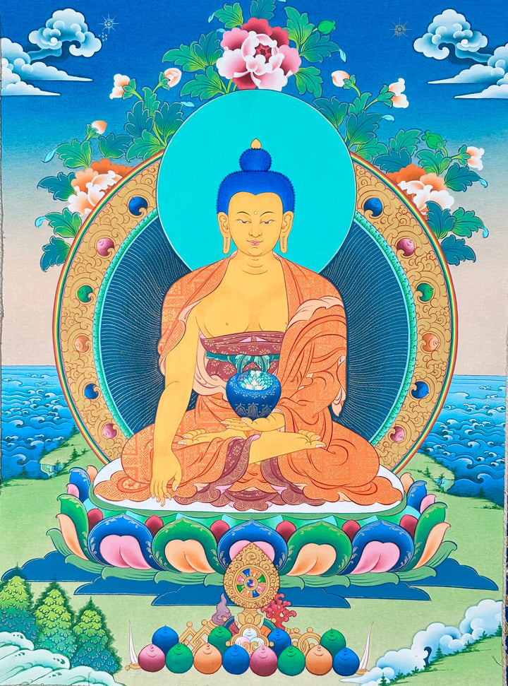 Thangka tradizionale «Shakyamuni Buddha»