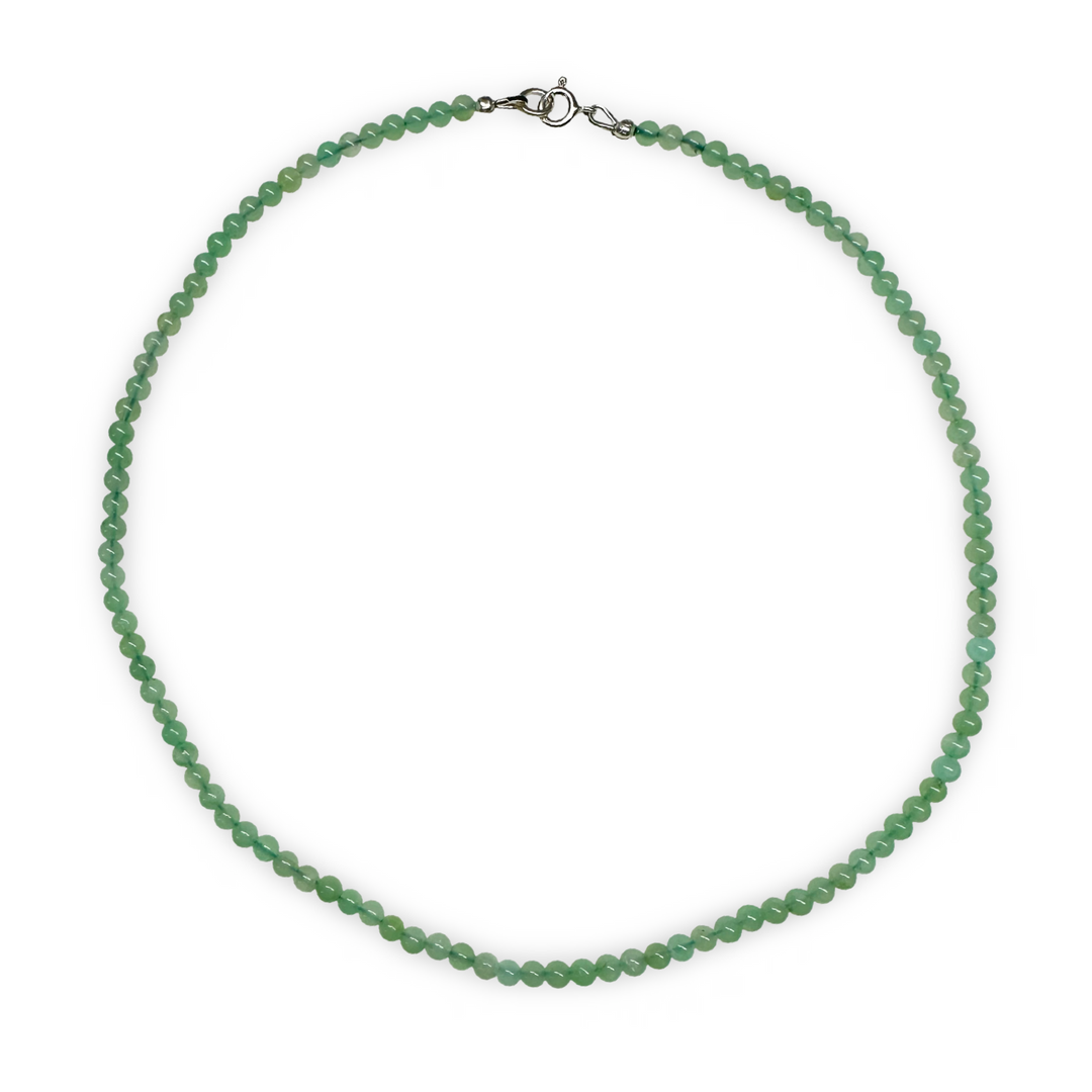 Chrysopras Halskette