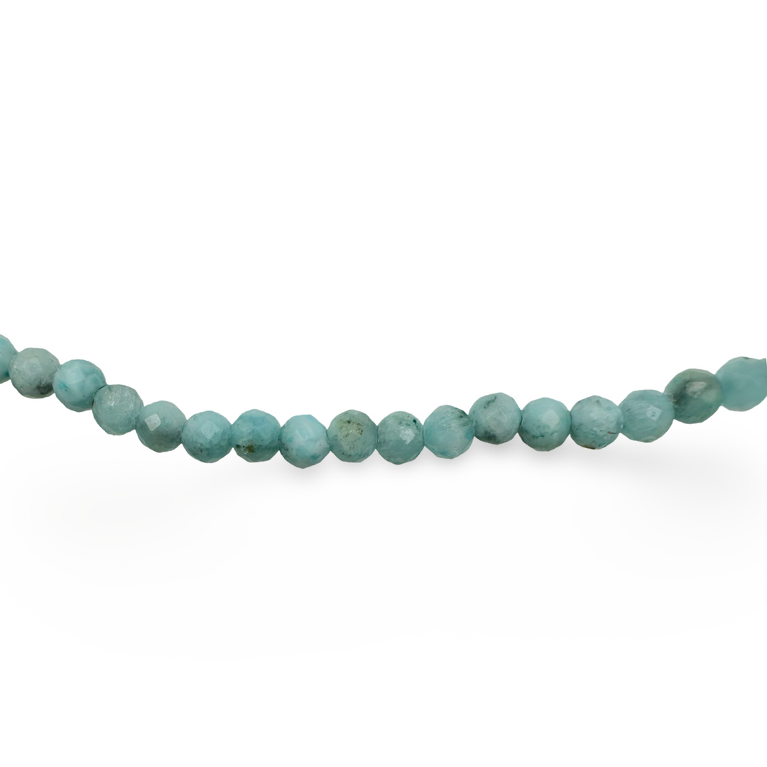Larimar necklace for children