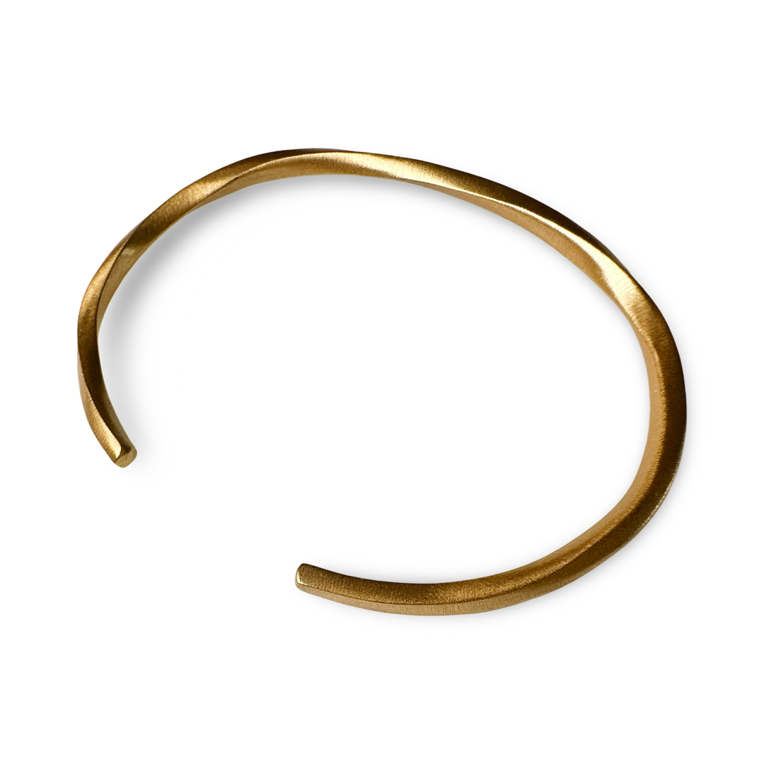 Vergoldeter Armreif aus Tibet