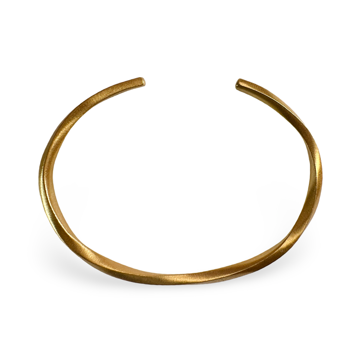 Vergoldeter Armreif aus Tibet