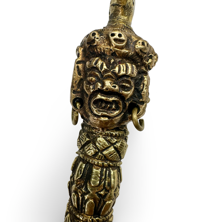 Dague rituelle Phurpa en bronze