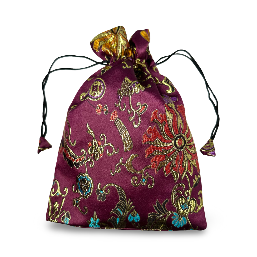 Tibet Brokat-Beutel (M)