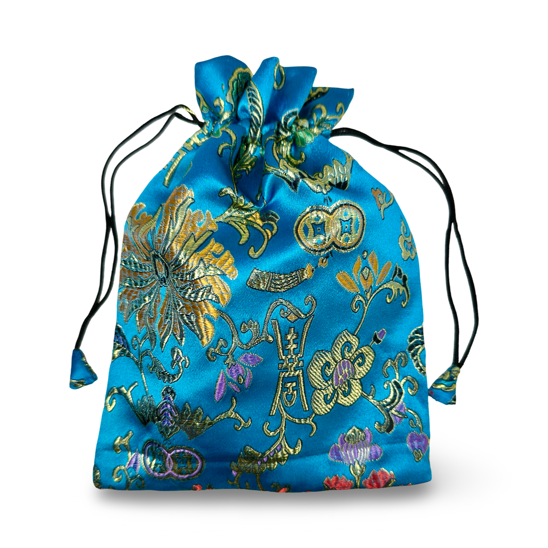 Tibet Brokat-Beutel (M)