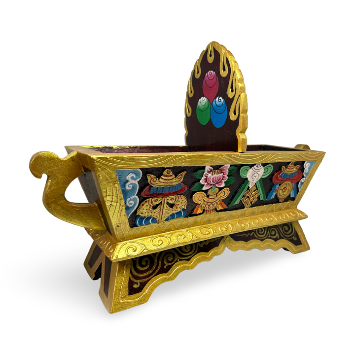 Tibetisches «Chemar-Bo» Ritualgefäss für Opfergaben