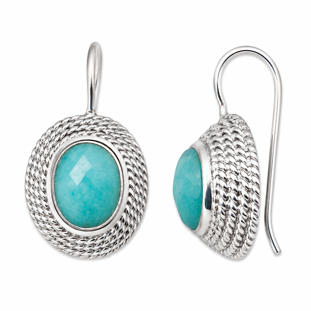 Pendentif aigue-marine / argent