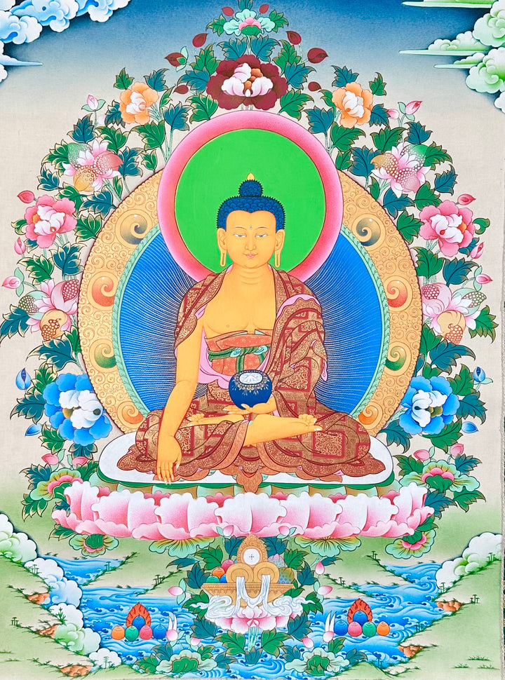 Thangka tradizionale «Shakyamuni Buddha»