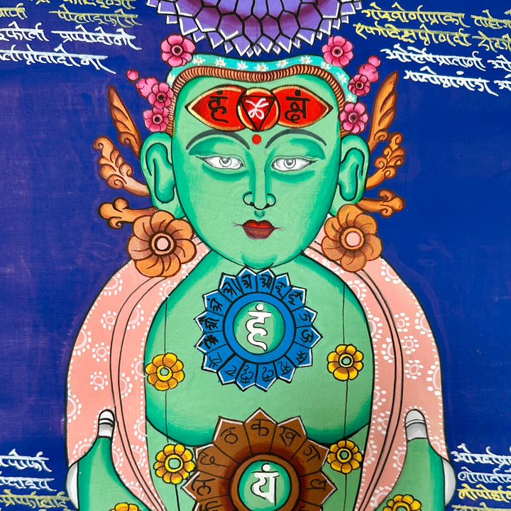 Thangka tradizionale «Chakra»