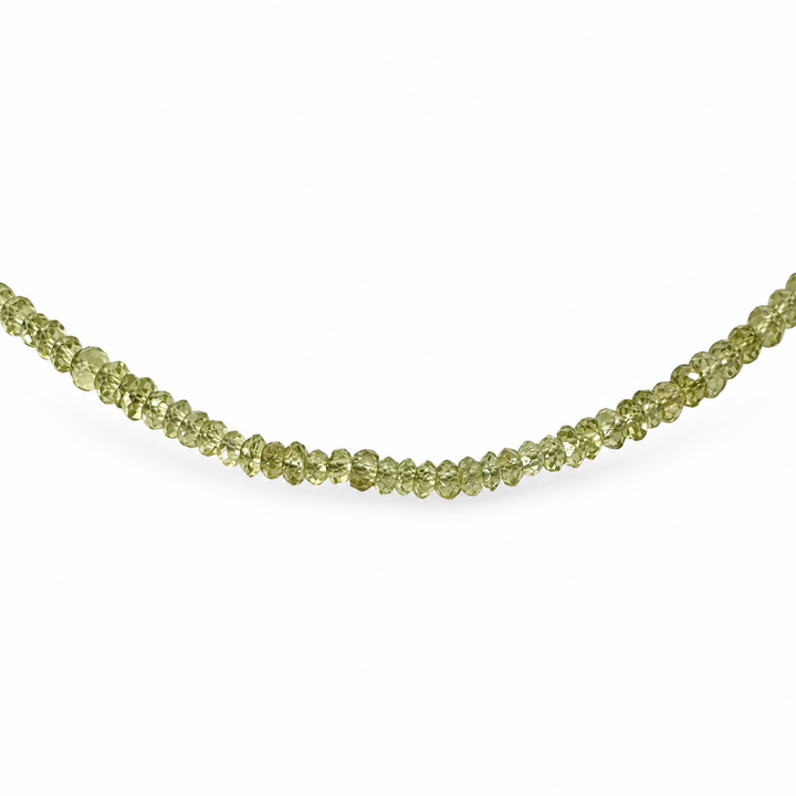 Collana di peridoto pregiato