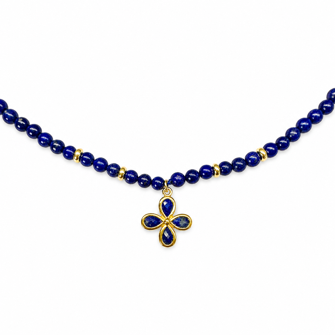 Collana in lapislazzuli con pendente