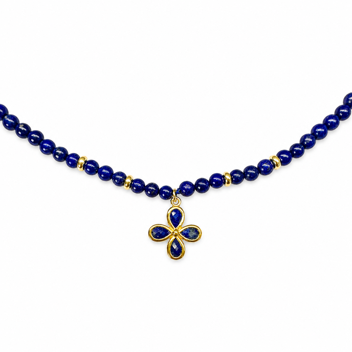 Collana in lapislazzuli con pendente