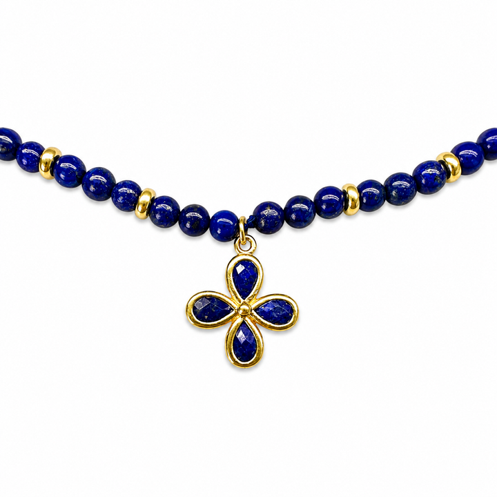 Collana in lapislazzuli con pendente