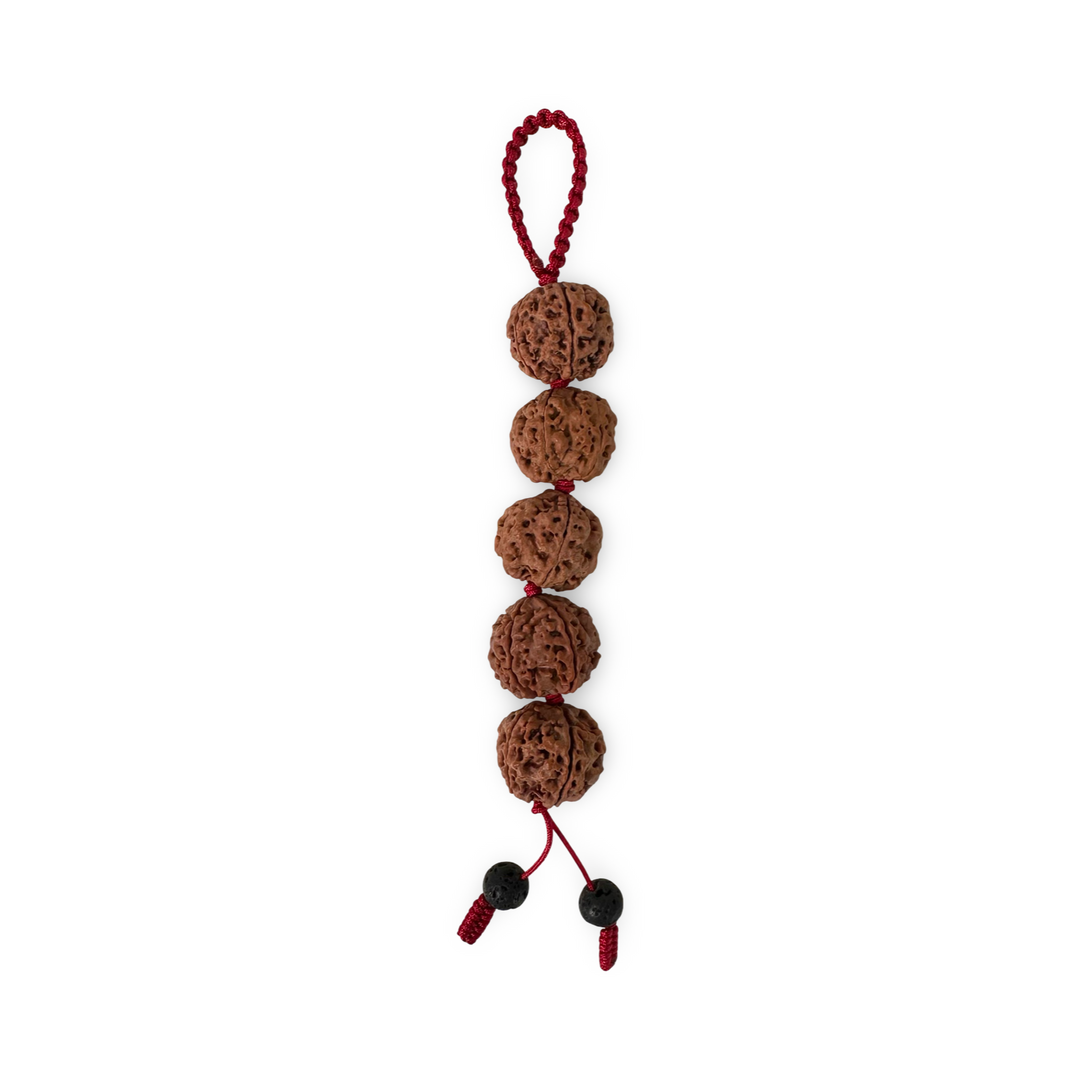 Rudraksha hand massage