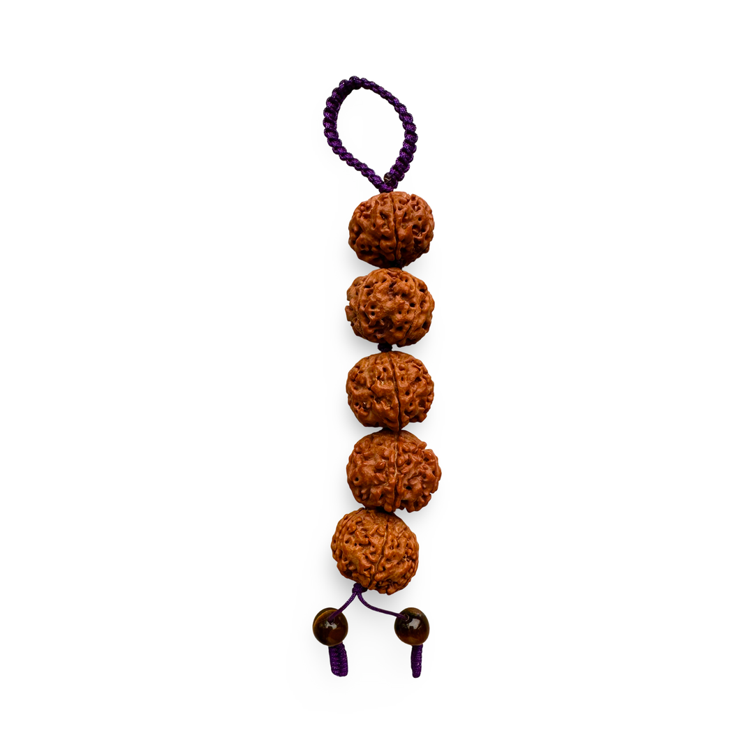 Rudraksha hand massage