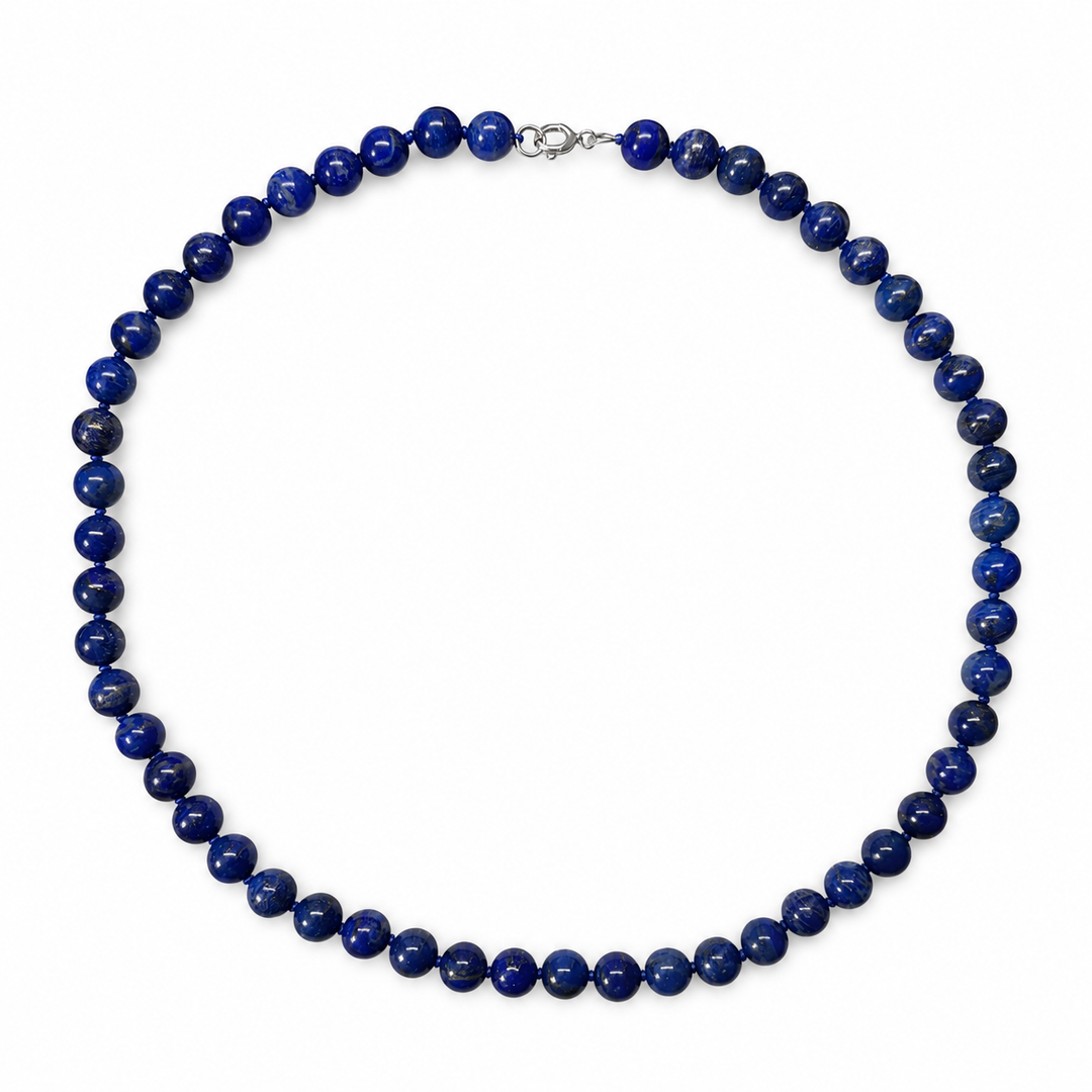 Grand collier en lapis-lazuli