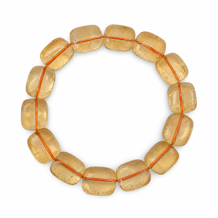 Mala Armband mit Citrin (Ø 1.2 mm)