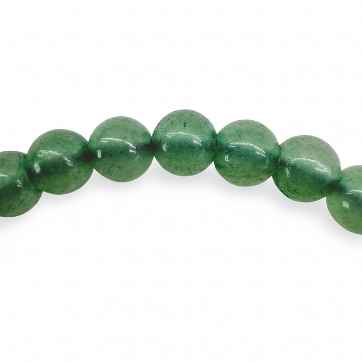 Mala-Armband Aventurin für Kinder, elastisch