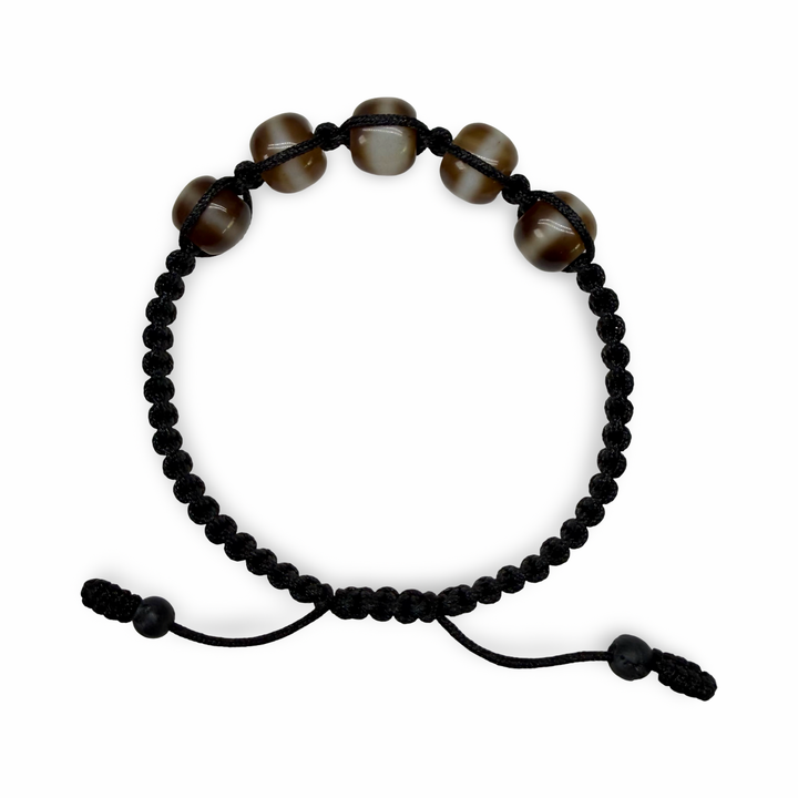 Bracciale Dzi con perle di agata