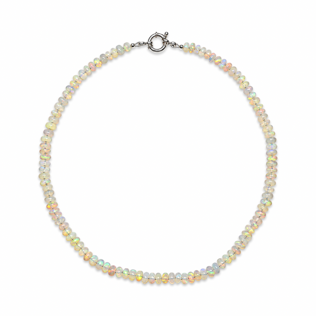 Kette aus Äthiopischem Opal