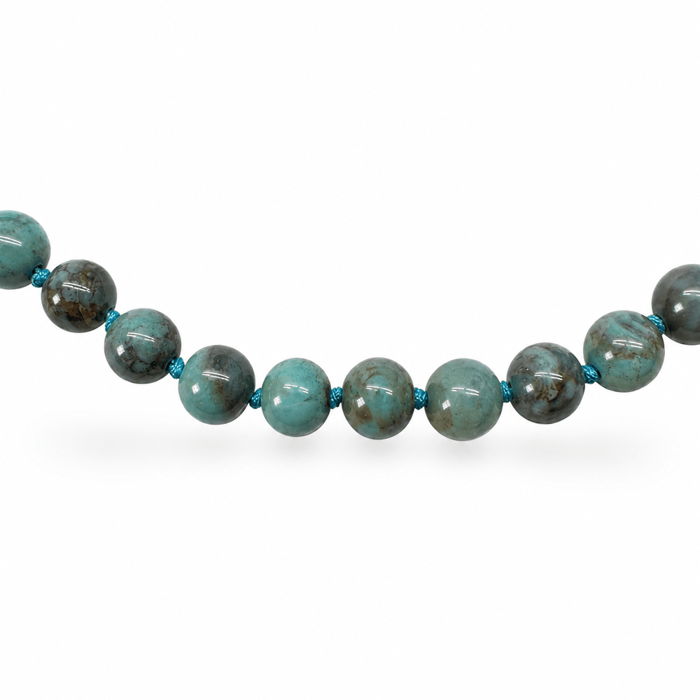 Achat-Kette mit Knoten - Atelier Tibet