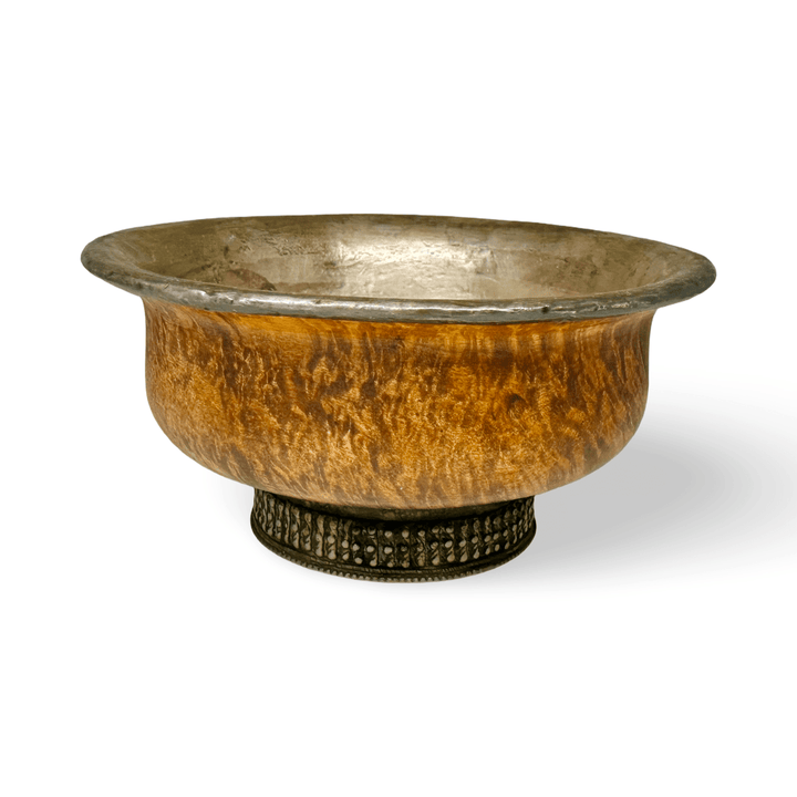 Alte tibetische Buttertee - Schale - Atelier Tibet