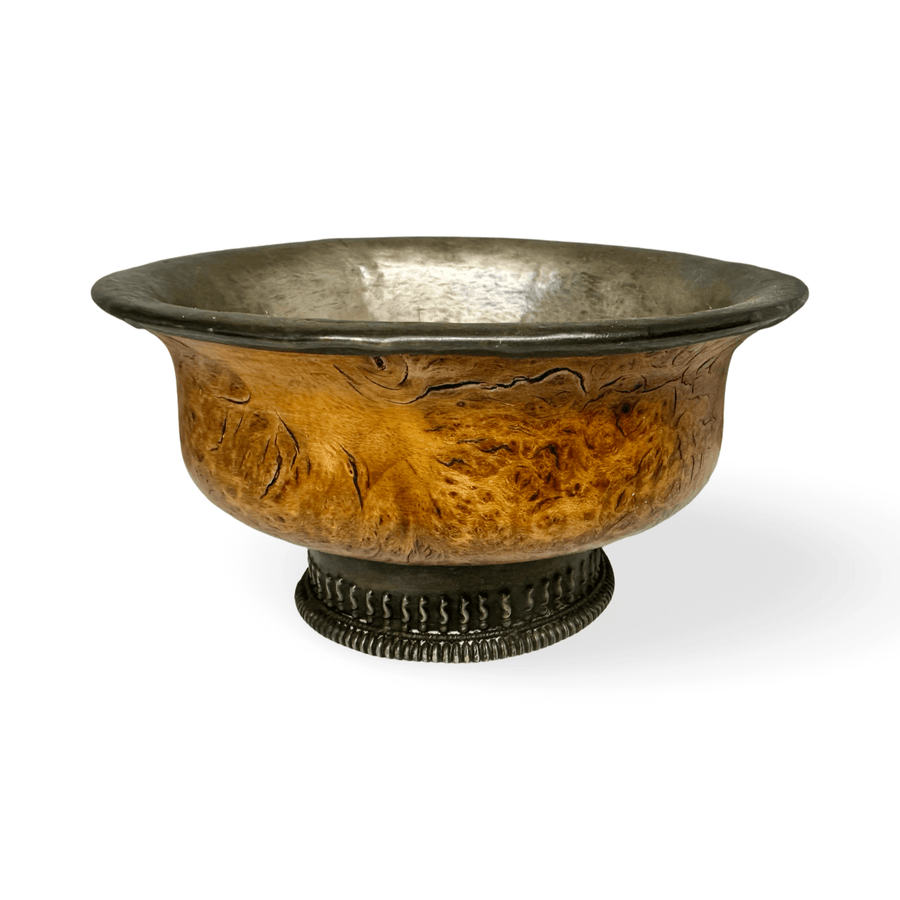 Alte tibetische Buttertee - Schale - Atelier Tibet