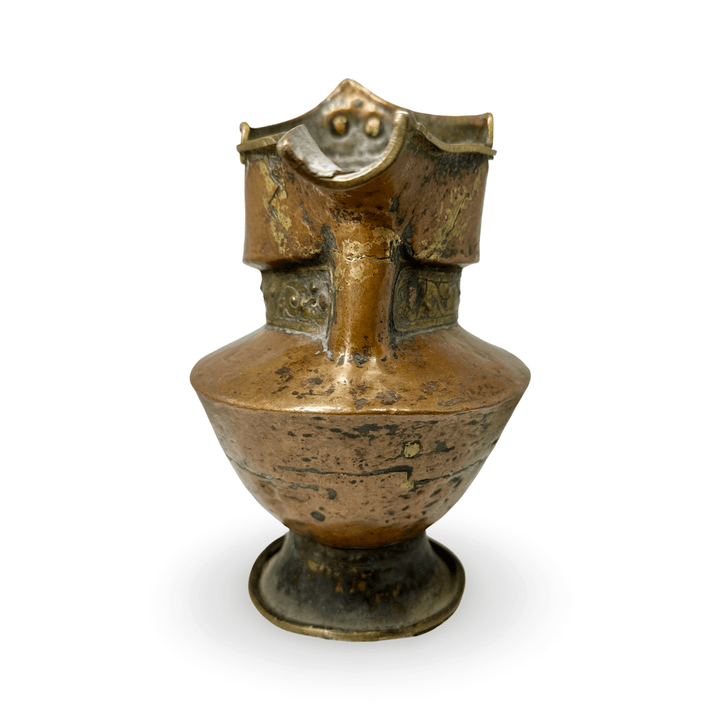 Alter tibetischer Mönchskappen - Krug («Monk’s Cap Ewer») - Atelier Tibet