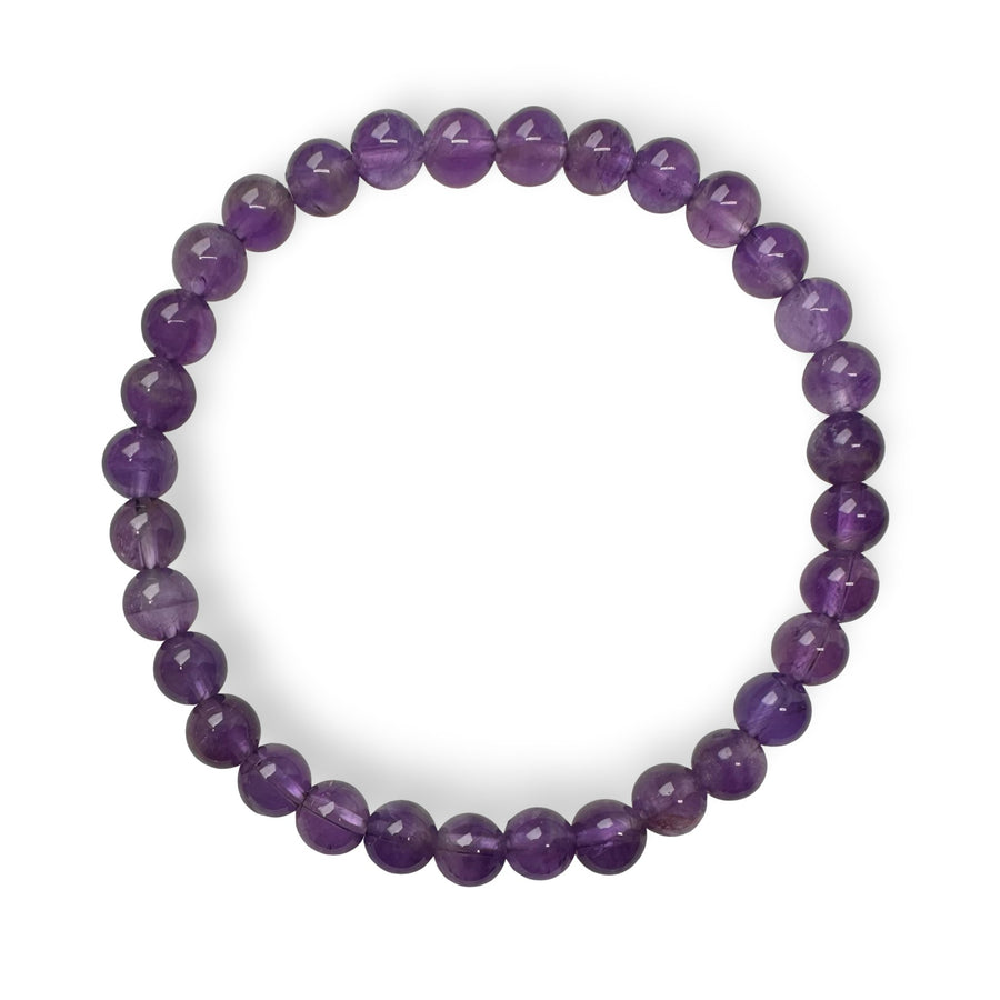 Amethyst Mala Armband (Ø 6 mm) - Atelier Tibet