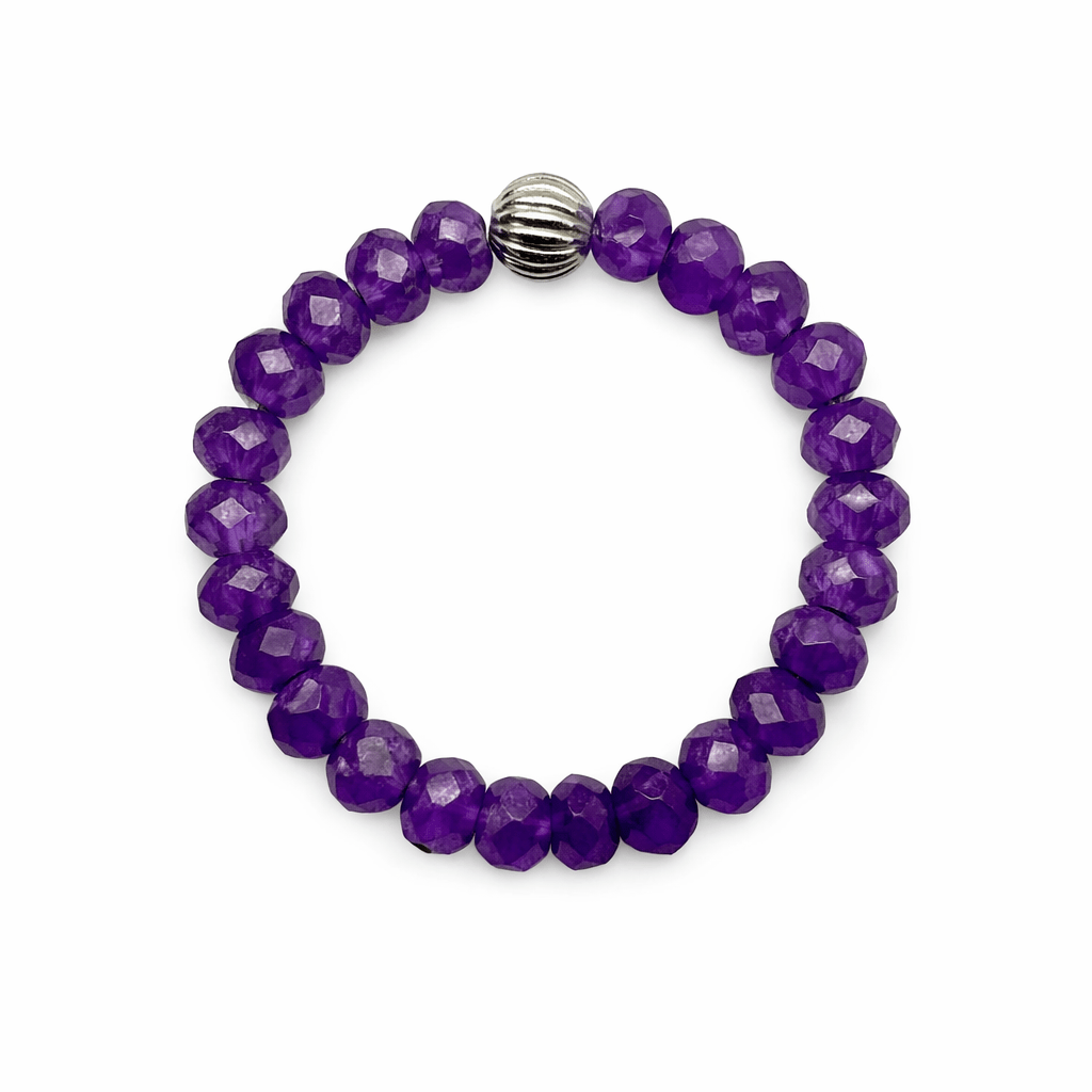 Amethyst Perlen Fingerring - Atelier Tibet