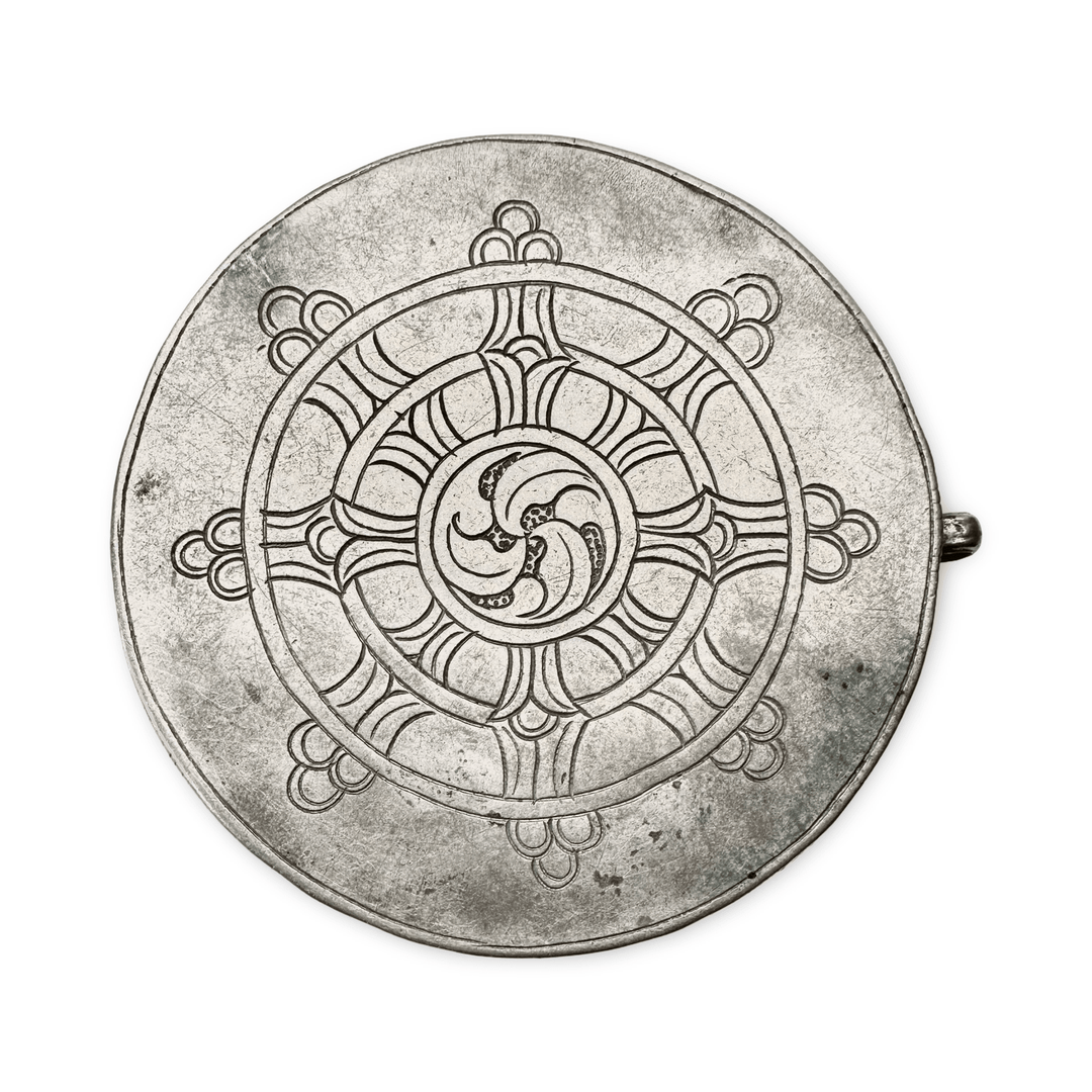 Antike Silber - Betel - Dose aus Bhutan - Atelier Tibet