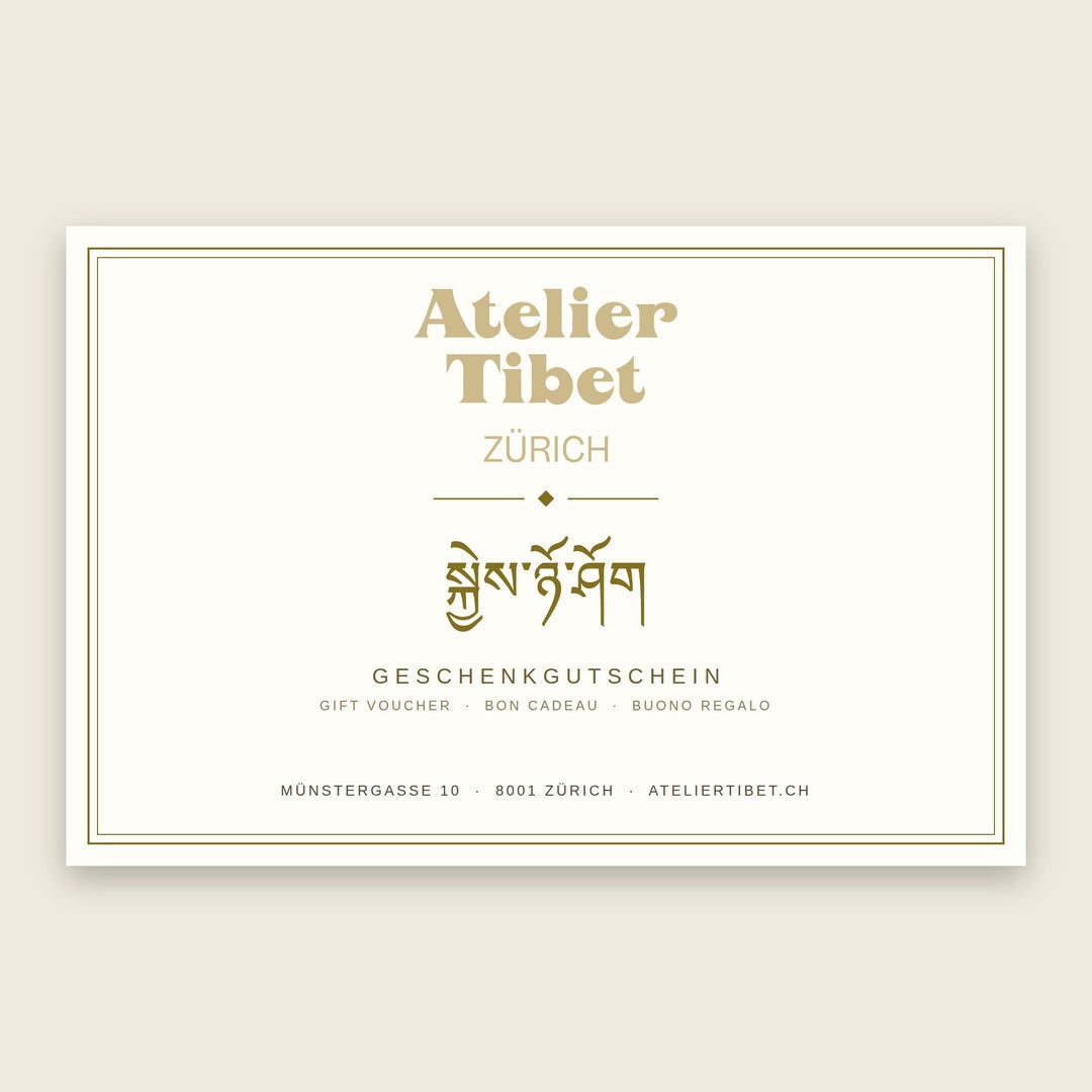 Buono regalo Atelier Tibet