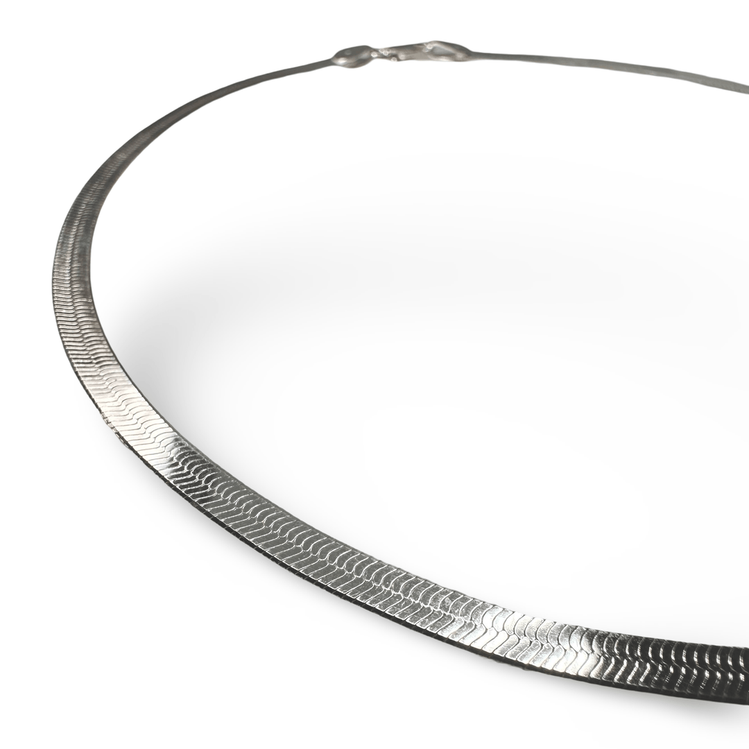 Gürtelschnalle 4cm Schlange Eckig