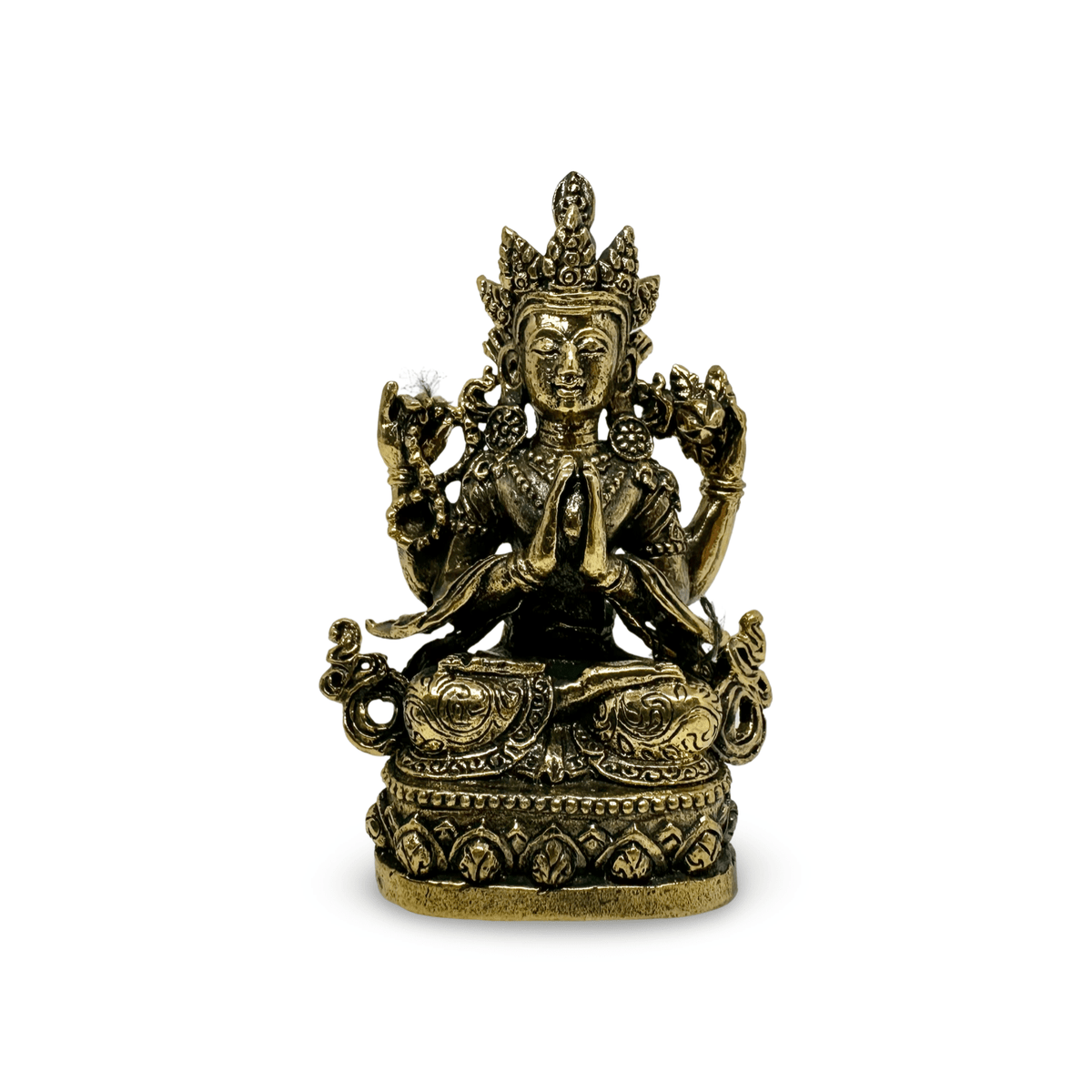 Avalokiteshvara Miniatur - Statue (5 cm) - Atelier Tibet