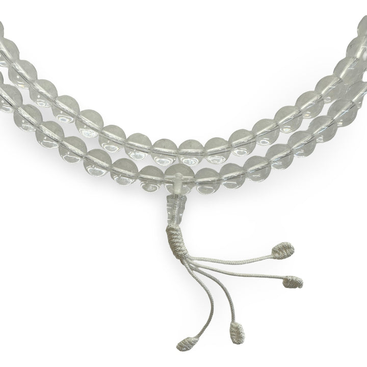 Bergkristall Mala Gebetskette - Atelier Tibet