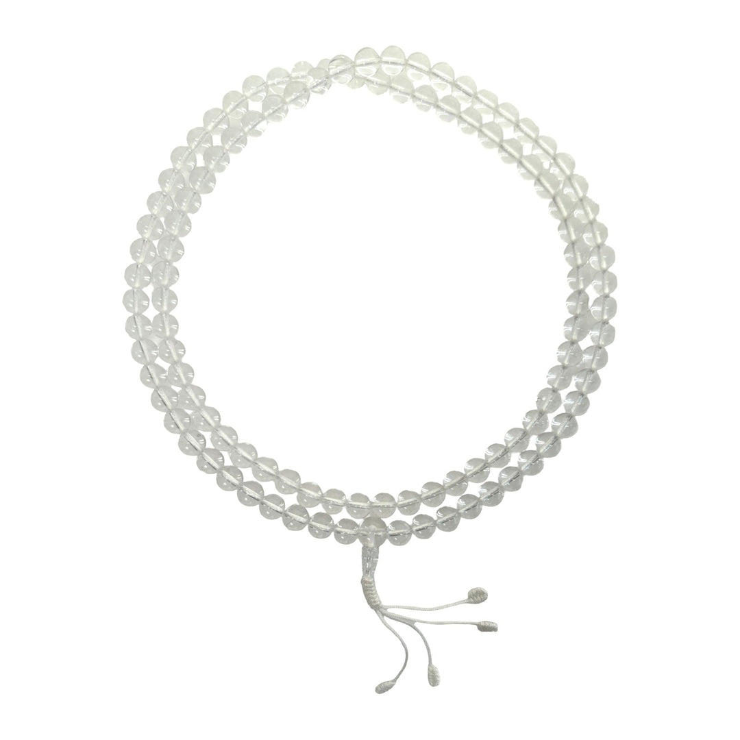 Bergkristall Mala Gebetskette - Atelier Tibet