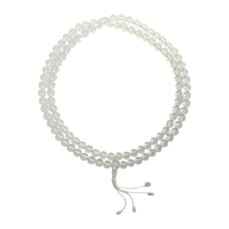 Bergkristall Mala Gebetskette - Atelier Tibet