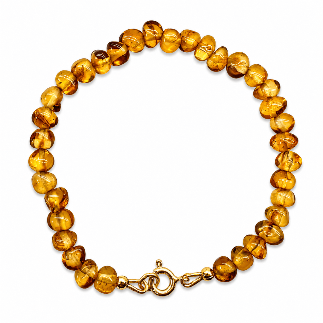 Bernstein Mala-Armband (Ø 6 mm) - Atelier Tibet