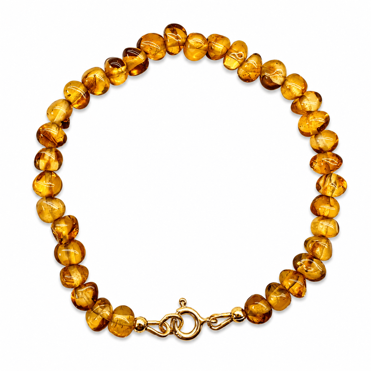 Bernstein Mala-Armband (Ø 6 mm) - Atelier Tibet